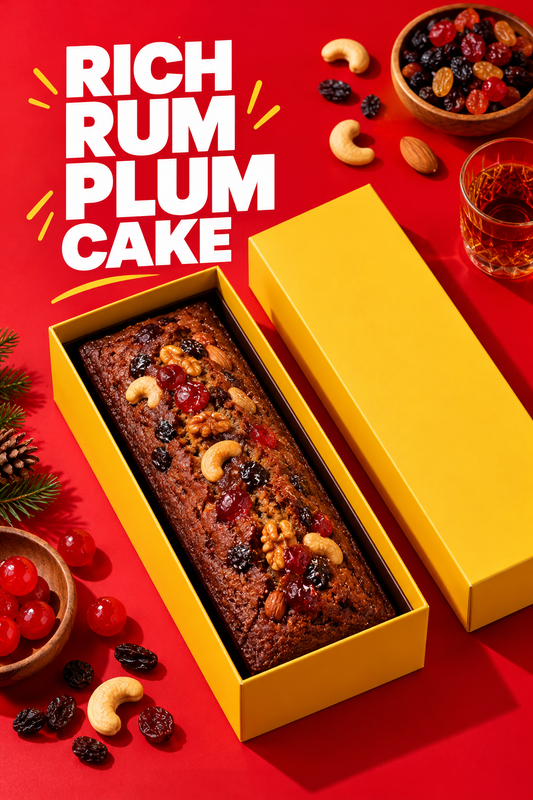 Rich Rum Plum Cake
